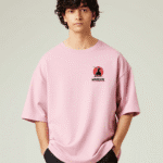 Warrior Pale Pink Oversized T-Shirt