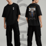 Dragon Black Oversized T-Shirt