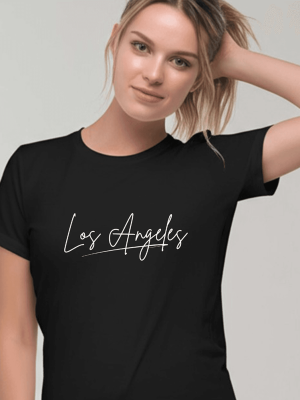 Los Angeles Classic Women's T-Shirt - closeup